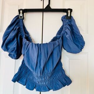 COPY - Abercrombie & Fitch | Stretch/Ruffle Material, Off Shoulder